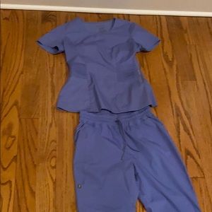 Jaanuu Ceil blue scrub set!